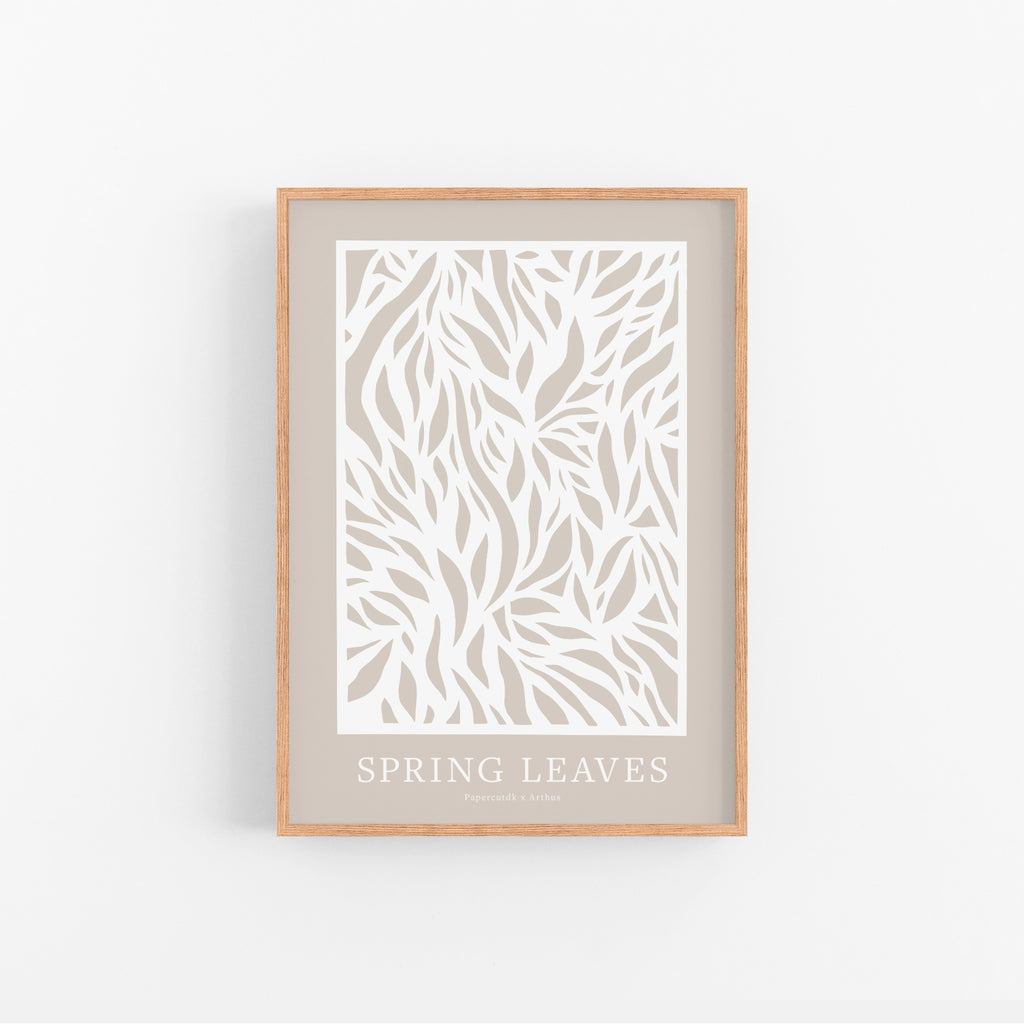 Arthus Spring Leaves Papercutdk Warm cloud