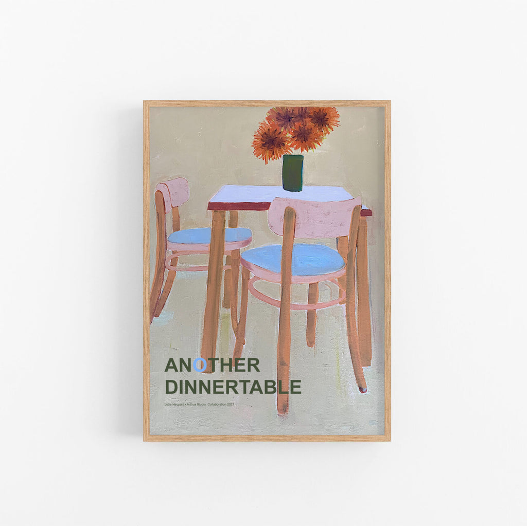 Arthus artprint - Dinnertable af Lotte Neupart
