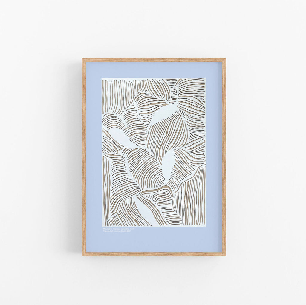 Arthus Mountains Papercutdk